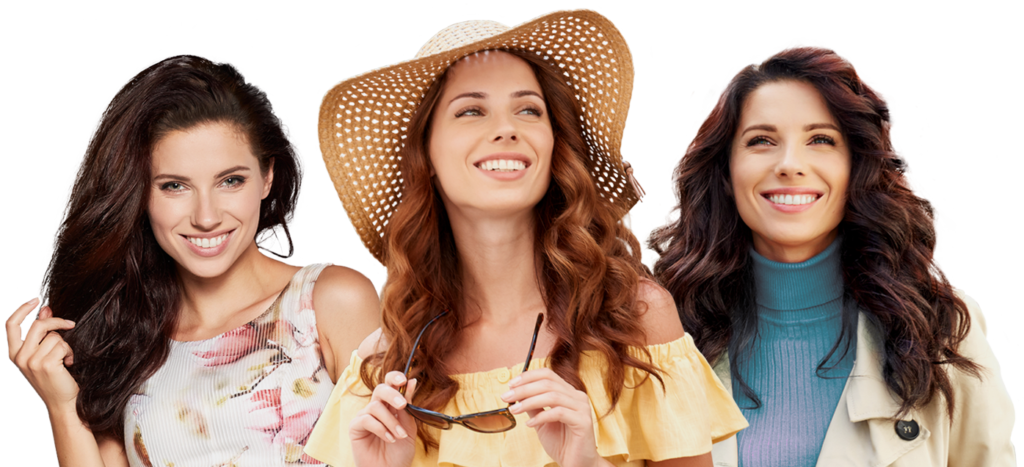 3 Smile Makeover Patients Smiling Big & Bright